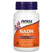 Now Foods, Нікотинамідаденіндінуклеотид, NADH, 10 мг, 60 рослинних капсул (NOW-03103)