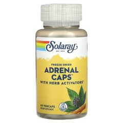 Solaray, Adrenal Caps, 60 вегетарианских капсул (SOR-05100), фото