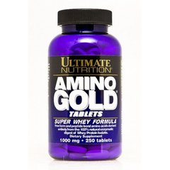 Ultimate Nutrition, AMINO GOLD Formula, 1000 мг, 250 таблеток(104669), фото