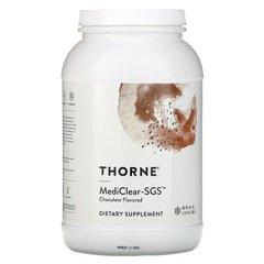 Thorne Research, MediClear-SGS, со вкусом шоколада, 1082 г (THR-64601), фото