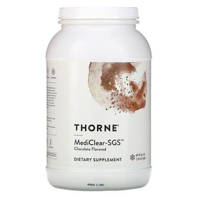 Thorne Research, MediClear-SGS, зі смаком шоколаду, 1082 г (THR-64601), фото