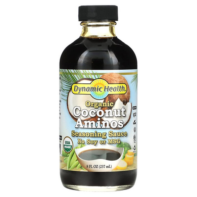 Dynamic Health, Аминокислоты органического кокоса, соус для приправы, 237 мл (DNH-90254), фото