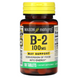 Mason Natural MAV-07141 Витамин B2 100 мг, Vitamin B2, Mason Natural, 100 таблеток (MAV-07141) 1