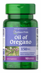 Puritan's Pride, Oil of Oregano Extract, Масло орегано, 150 мг, 90 гелевых капсул (PTP-16555), фото