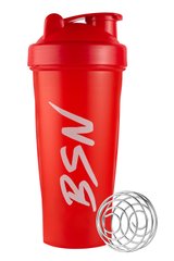 BSN, шейкер, з металевою кулькою, червоний, 700 мл (BSN-00000), фото