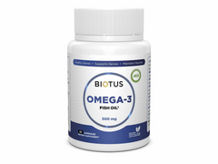 Омега-3 ісландський риб'ячий жир, Omega-3 Fish Oil, Biotus, 60 капсул (BIO-530012), фото