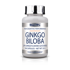 Scitec nutrition, Ginkgo Biloba 100 таб (104136), фото