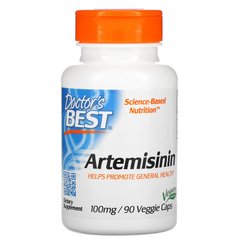 Doctor's Best, артемизинин, 100 мг, 90 вегетарианских капсул (DRB-00170), фото