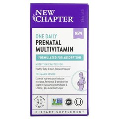 New Chapter, Мультивитамины для беременных One Daily, 90 вегетарианских таблеток (NCR-90332), фото