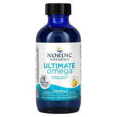Nordic Naturals, Ultimate Omega, со вкусом лимона, 2840 мг, 119 мл (NOR-01793), фото