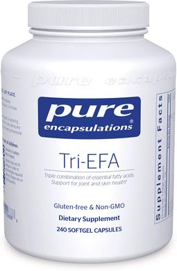 Омега-3 (смесь незаменимых жирных кислот), Tri-EFA, Pure Encapsulations, 240 caps (PE-00688), фото