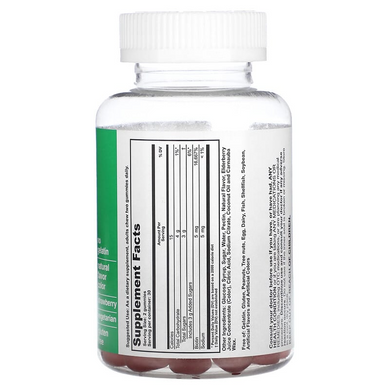 T-RQ, Жевательные мармеладки для взрослых, биотин, клубника, 60 жевательных таблеток (QRT-00126), фото