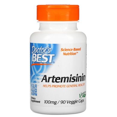 Doctor's Best, артемізинін, 100 мг, 90 вегетаріанських капсул (DRB-00170), фото