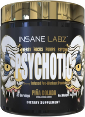 Insane Labz, Psychotic GOLD, 35 порций, Pina Colada, 200 г (INL-45936), фото