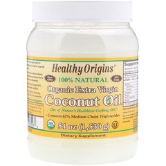 Кокосовое масло, Healthy Origins, органическое, 1530 г (HOG-67007), фото