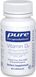 Pure Encapsulations PE-00817 Pure Encapsulations, Вітамін Д3, 5000 МО, 60 капсул (PE-00817) 1