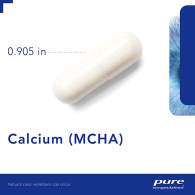 Pure Encapsulations, Кальцій MCHA, 150 мг, 180 капсул (PE-00859), фото