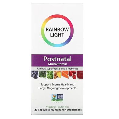 Rainbow Light, Мультивітаміни для післяпологового періоду, 120 капсул (RLT-78161), фото