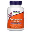 Now Foods, молозиво, Colostrum, 500 мг, 120 вегетарианских капсул (NOW-03216)