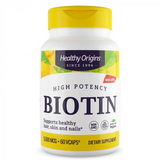 Healthy Origins HOG-25103 Healthy Origins, Біотин, 5000 мг, 60 капсул (HOG-25103)