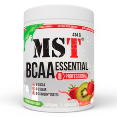 MST Nutrition, Комплекс BCAA Essential Professional, смак полуниці-ківі, 414 г (MST-16071), фото