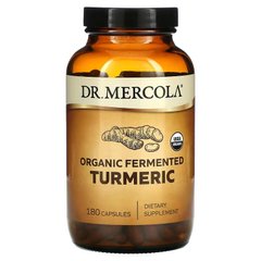 Dr. Mercola, Ферментована куркума, Fermented Turmeric, 180 капсул (MCL-03237), фото