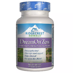 Природный комплекс для здорового сна, DreamOn Zen, RidgeCrest Herbals, 60 вегетарианских капсул (RDH-00162), фото