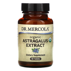 Dr. Mercola, Органический экстракт астрагала, 60 таблеток (MCL-03349), фото