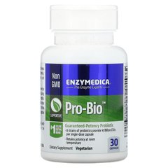 Enzymedica, Pro Bio, пробиотик с гарантированной эффективностью, 30 капсул (ENZ-25110), фото