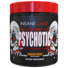 Insane Labz, Psychotic, 35 порций, Orange Hawaiian, 220 г (INL-20417), фото