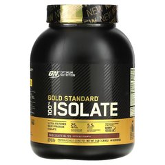 Optimum Nutrition, Gold Standard, 100% Isolate, ізолят, шоколадний смак, 1360 г (OPN-06092), фото