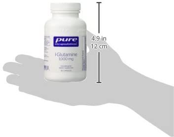 Pure Encapsulations, L-глютамін, 1000 мг, 90 капсул (PE-00137), фото