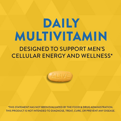 Nature's Way, Alive!, мультивитаминный комплекс для мужчин, 50 таблеток (NWY-13660), фото