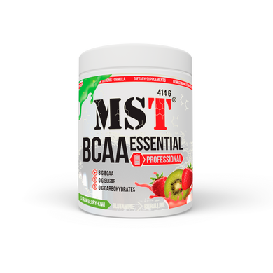 MST Nutrition, Комплекс BCAA Essential Professional, вкус клубника-киви, 414 г (MST-16071), фото