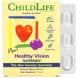 ChildLife, Healthy Vision SoftMelts, комплекс здоровий зір, натуральний ягідний смак, 27 таблеток (CDL-10050), фото