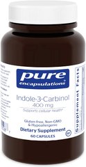 Индол-3-Карбинол, Indole-3-Carbinol, Pure Encapsulations, 400 мг, 120 капсул (PE-00527), фото