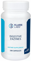 Klaire Labs, Ферменты для пищеварения, Digestive Enzymes, 180 капсул (KLL-01189), фото