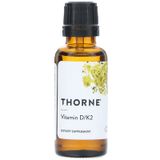 Thorne Research THR-50001 Thorne Research, витамины D и K2, 25 мкг (1000 МЕ)/200 мкг, 30 мл (THR-50001)