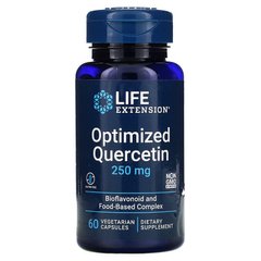 Life Extension, оптимизированный кверцитин, 250 мг, 60 вегетарианских капсул (LEX-13096), фото