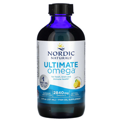 Nordic Naturals, Ultimate Omega, со вкусом лимона, 2840 мг, 237 мл (NOR-02793), фото