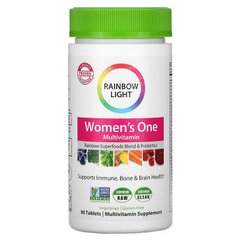 Rainbow Light, Women's One, мультивитамины для женщин, 90 таблеток (RLT-10882), фото