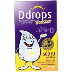 Витамин Д3, Ddrops, для детей, 600 МЕ 2,8 мл (DDP-00011), фото