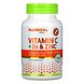 NutriBiotic NBC-00520 NutriBiotic, Immunity, витамины C + D3 и цинк, 100 капсул (NBC-00520) 1