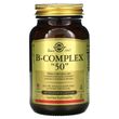 Solgar, Комплекс вітамінів В "50", 100 рослинних капсул (SOL-01121)