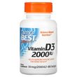 Doctor's Best, витамин D3, 50 мкг (2000 МЕ), 180 капсул (DRB-00210), фото