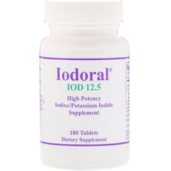 Optimox, Иодорал, 180 таблеток (OPT-01502), фото