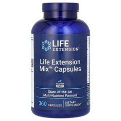 Life Extension, Mix, Мультивитамины, комплексная добавка в капсулах, 360 капсул (LEX-23543), фото