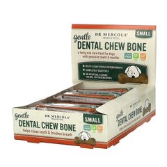 Dr. Mercola, Gentle Dental Chew Bone, для собак, 12 кісток, 19 г (MCL-03075), фото