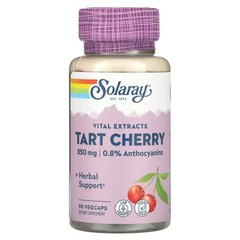 Екстракт вишні, Tart Cherry, Solaray, 425 мг, 90 капсул (SOR-03355), фото