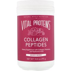 Пептиды коллагена, Collagen Peptides, Vital Proteins, вкус ягод, порошок, 285 г (VTP-00588), фото